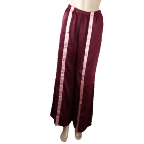 Nasty Gal Snap Back Satin Pants - Picture 1 of 5